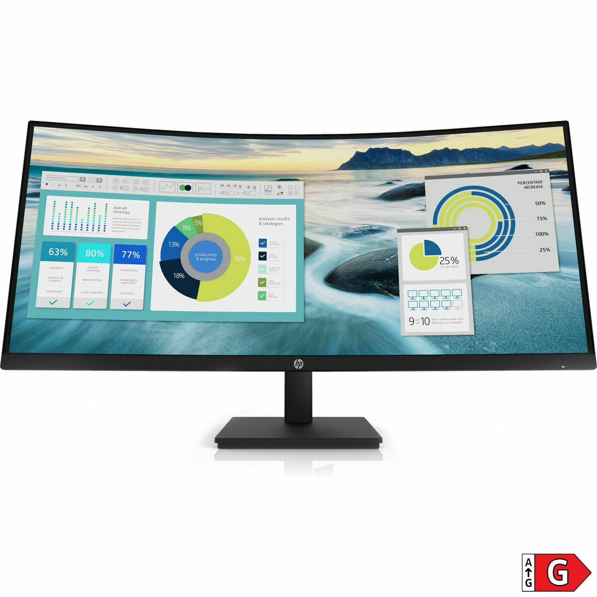 Monitor HP P34hc G4 34″ LED IPS