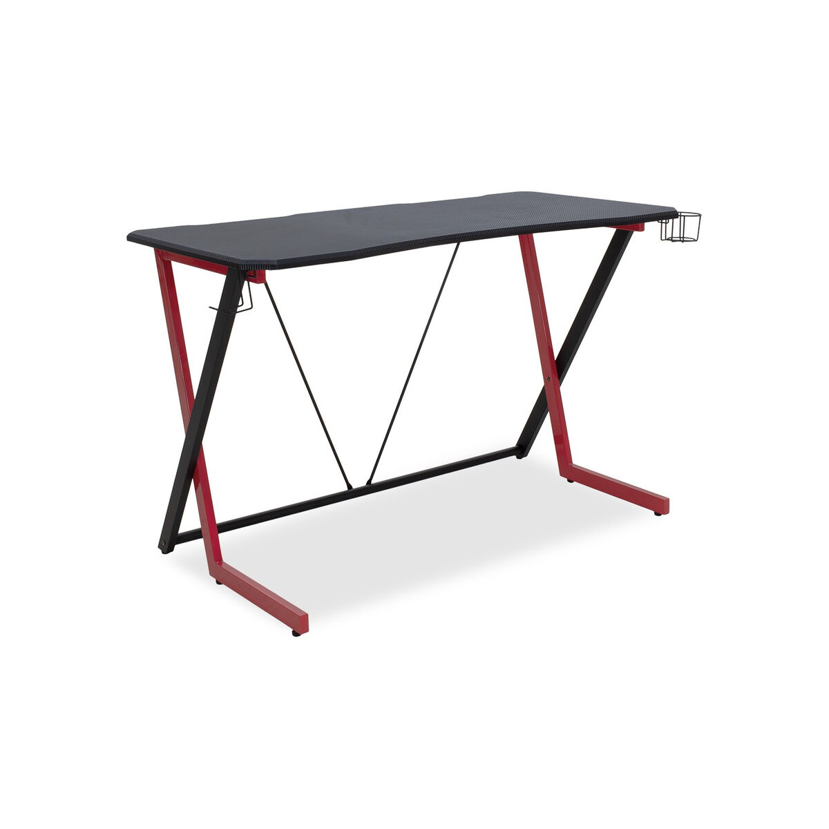 Desk Gaming Urban Factory WED75UF 120 x 60 x 78 cm Black PVC Desk Gaming Urban Factory WED75UF 120 x 60 x 78 cm Black PVC