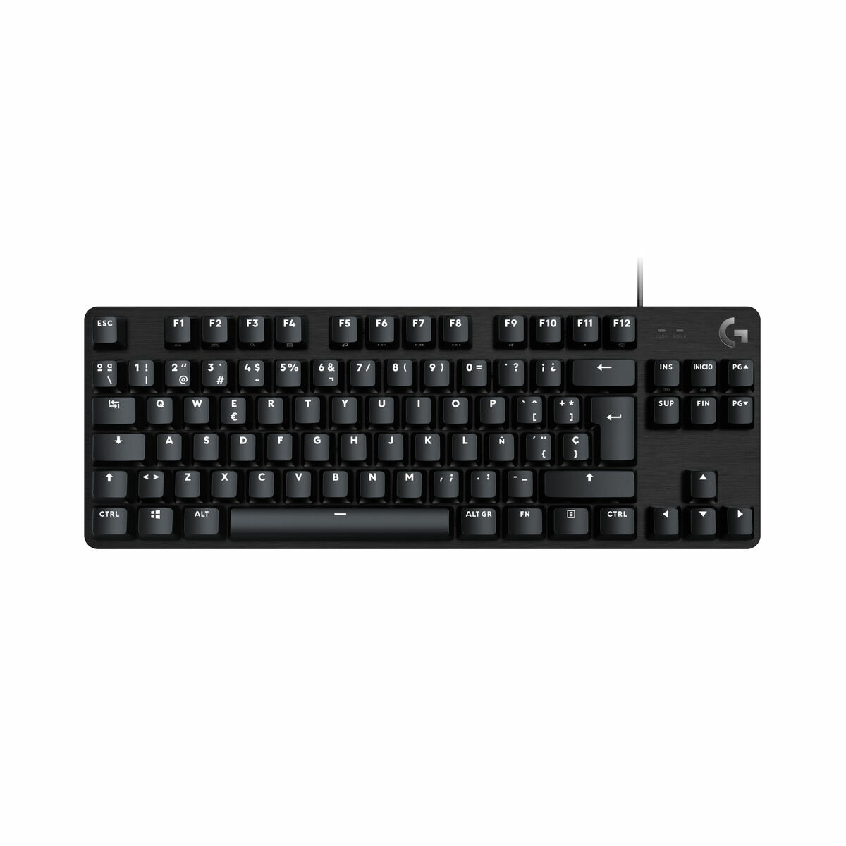 Gaming Keyboard Logitech 920-010559 Spanish Qwerty Black Spanish QWERTY Gaming Keyboard Logitech 920-010559 Spanish Qwerty Black Spanish QWERTY