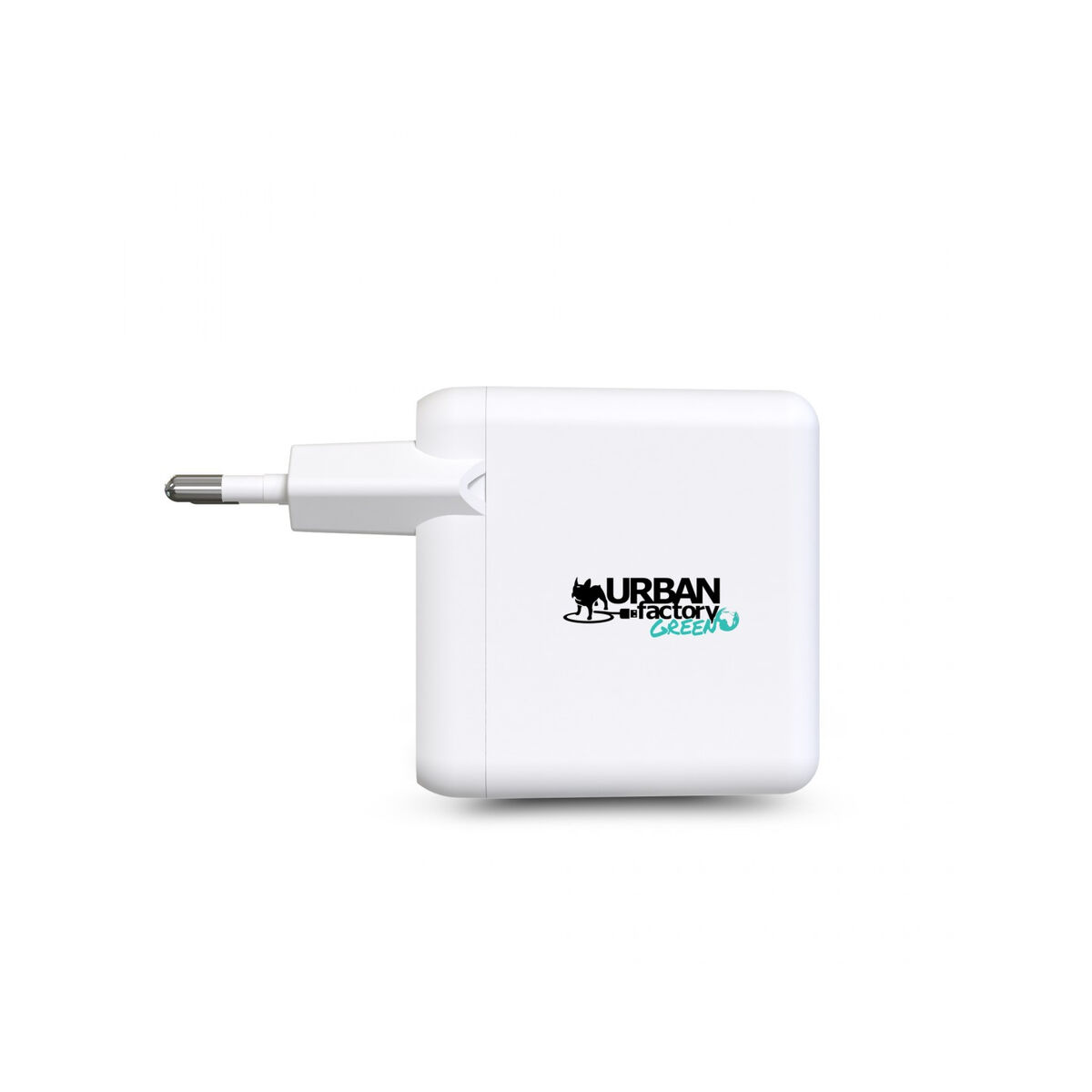 Wall Charger + USB C Cable Urban Factory GSC65UF White Wall Charger + USB C Cable Urban Factory GSC65UF White