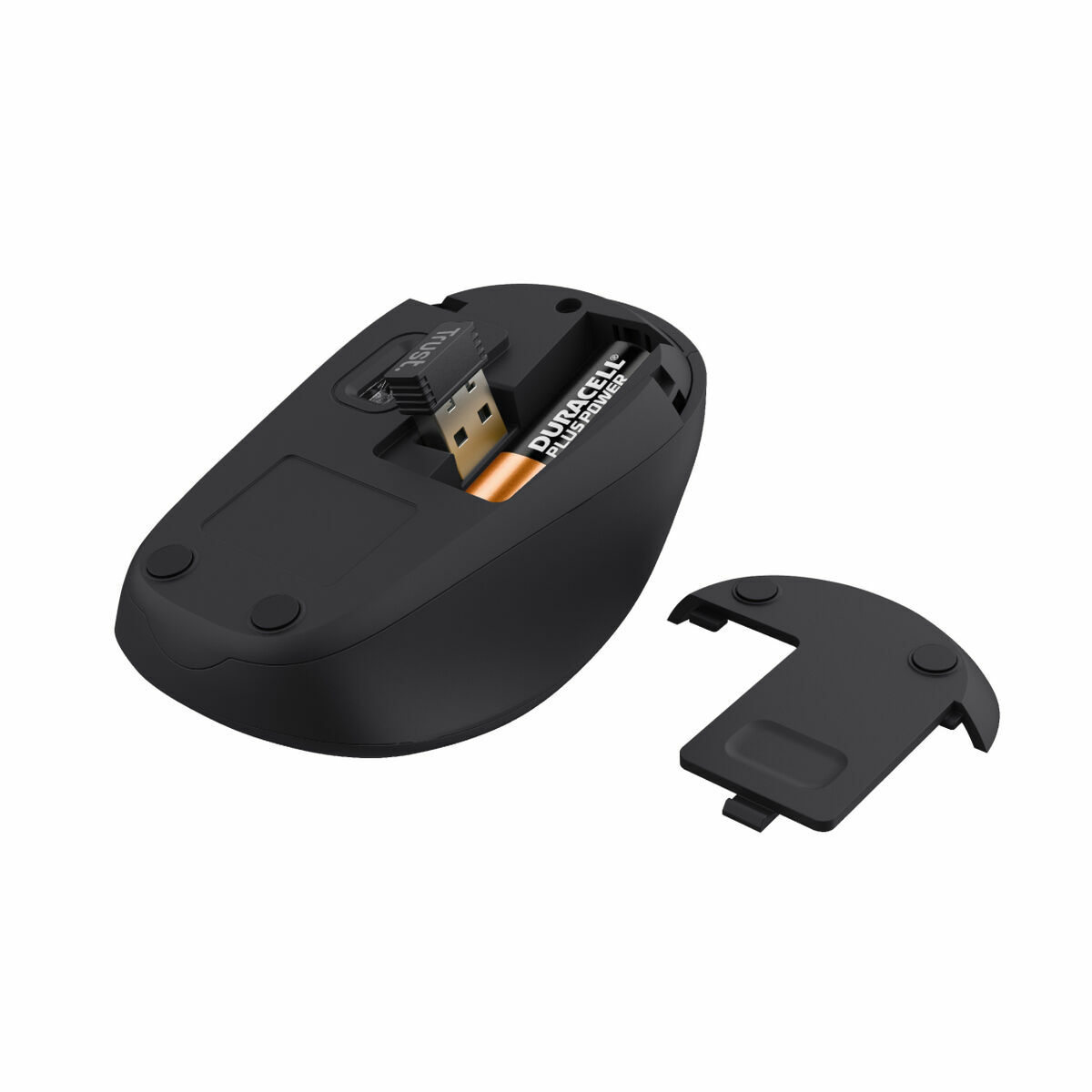 Mouse Trust 24550 1600 dpi Black/Red