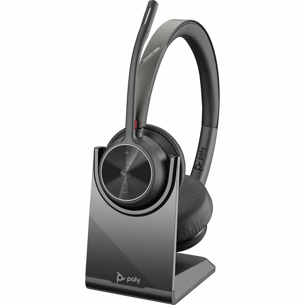 Headphones Poly 77Z32AA Black