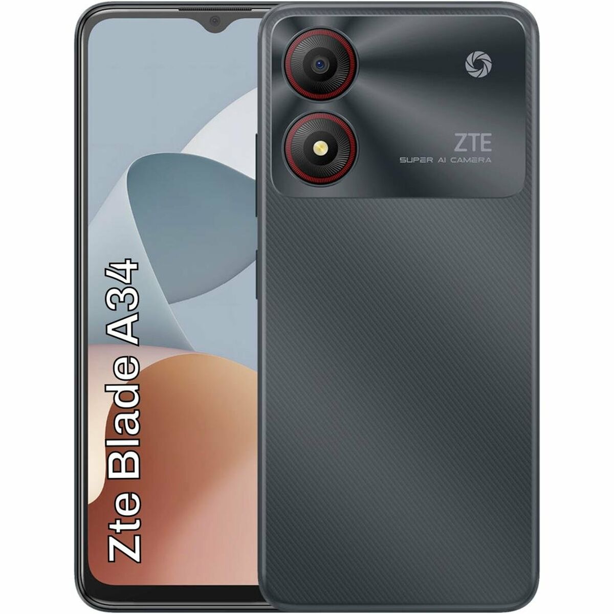 Smartphone ZTE Z2453/GY 6,6″ 6 GB RAM 64 GB Grey Unisoc SC9863A Bluetooth