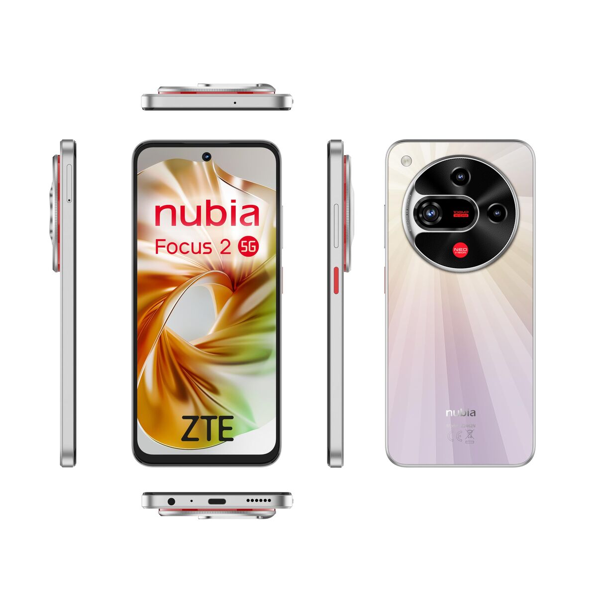 Smartphone ZTE Nubia Focus 2 6,7″ 8 GB RAM White