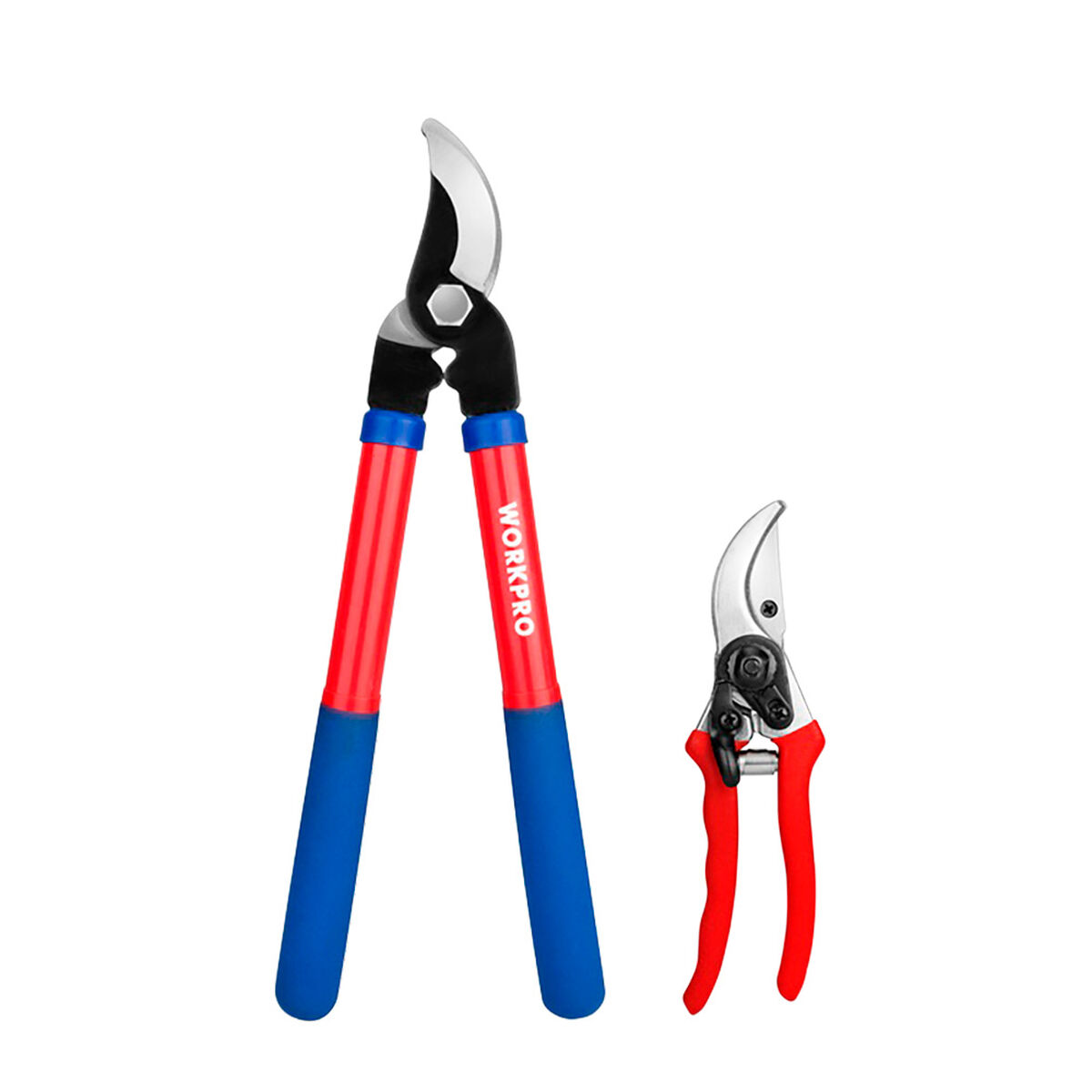 Two-handed pruning shears Workpro 20 mm Bypass 16 mm 2 Pieces