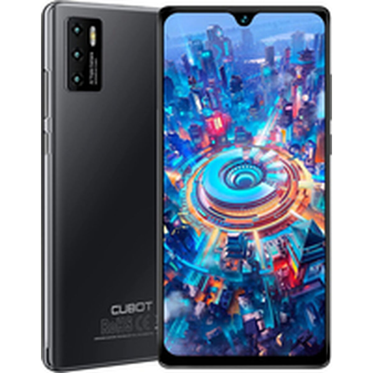 Smartphone Cubot 6,2″ ARM Cortex-A53 6 GB RAM 128 GB Black (Refurbished A)