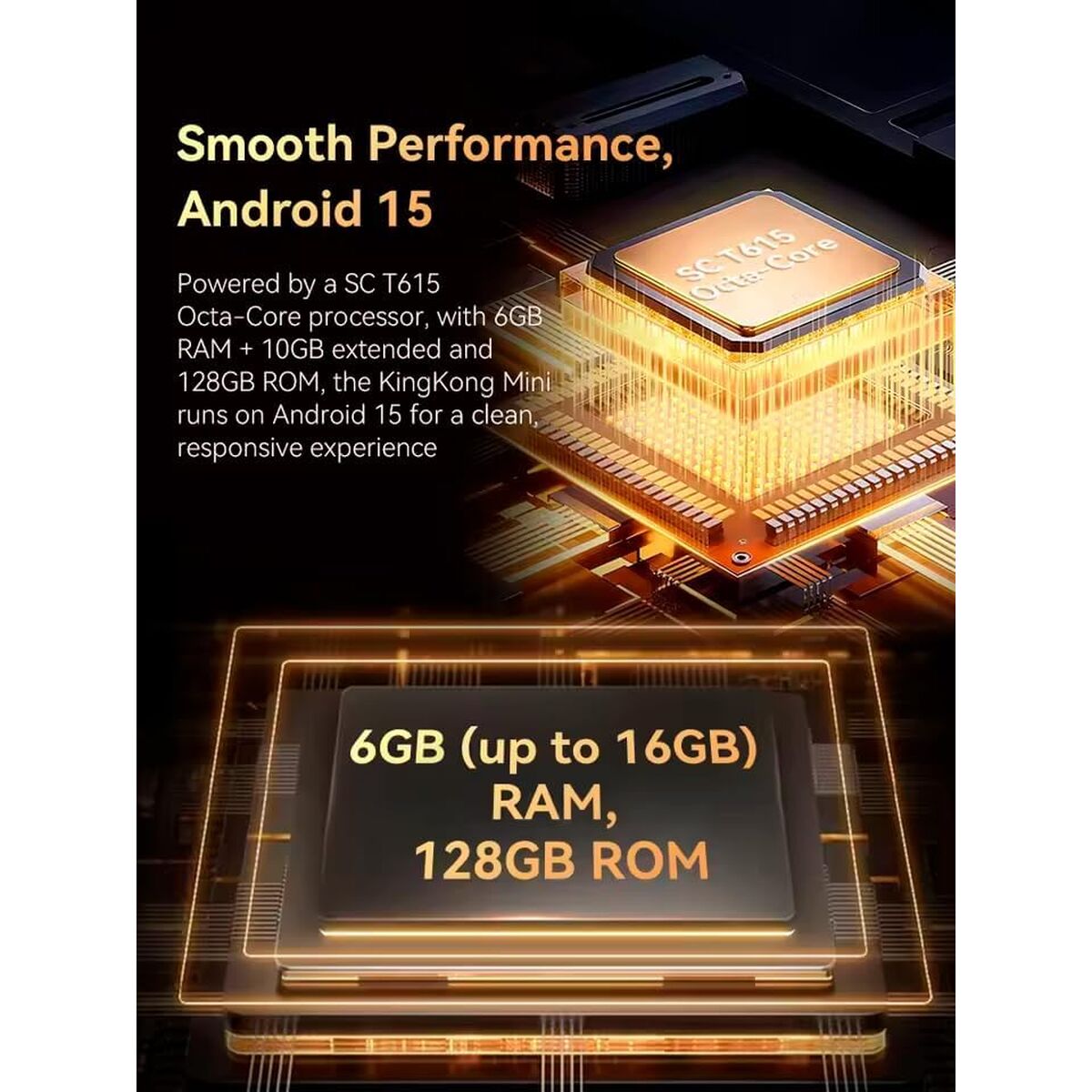 Tablet Cubot KING KONG MINI 6 GB RAM 128 GB 8,7″ Black