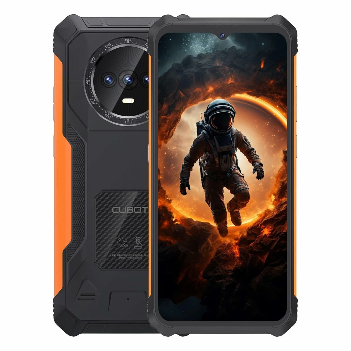 Smartphone Cubot King Kong ES 6,5″ 6 GB RAM 128 GB Negro , naranja