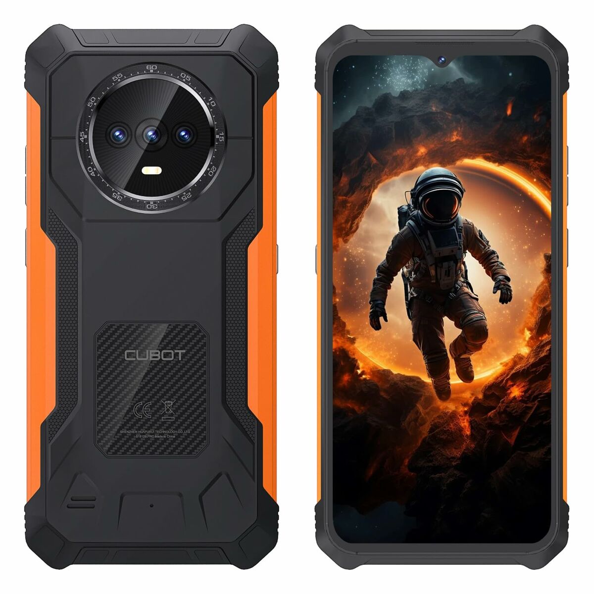 Smartphone Cubot King Kong ES 6,5″ 6 GB RAM 128 GB Negro , naranja