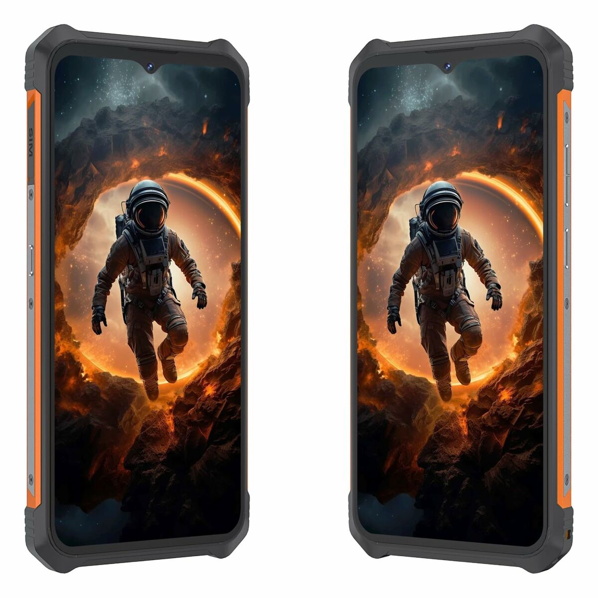 Smartphone Cubot King Kong ES 6,5″ 6 GB RAM 128 GB Negro , naranja