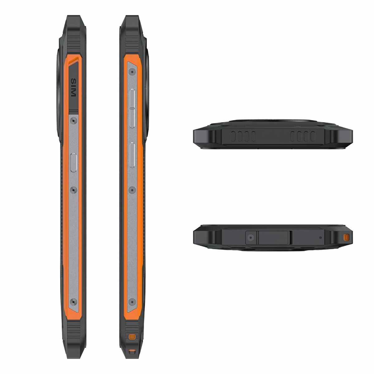 Smartphone Cubot King Kong ES 6,5″ 6 GB RAM 128 GB Negro , naranja