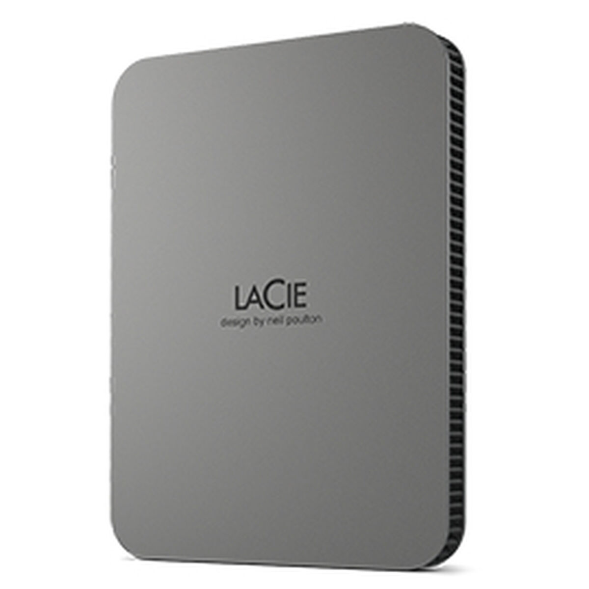 External Hard Drive LaCie Mobile Drive Secure Grey 4 TB HDD External Hard Drive LaCie Mobile Drive Secure Grey 4 TB HDD