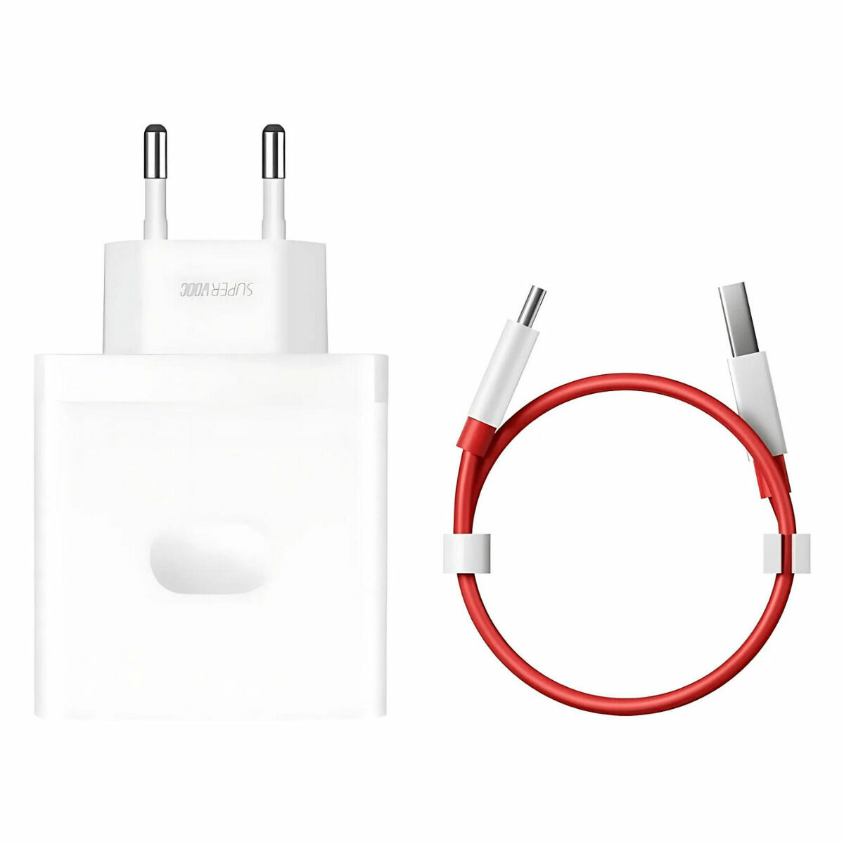 Wall Charger OnePlus SUPERVOOC White 100 W Wall Charger OnePlus SUPERVOOC White 100 W
