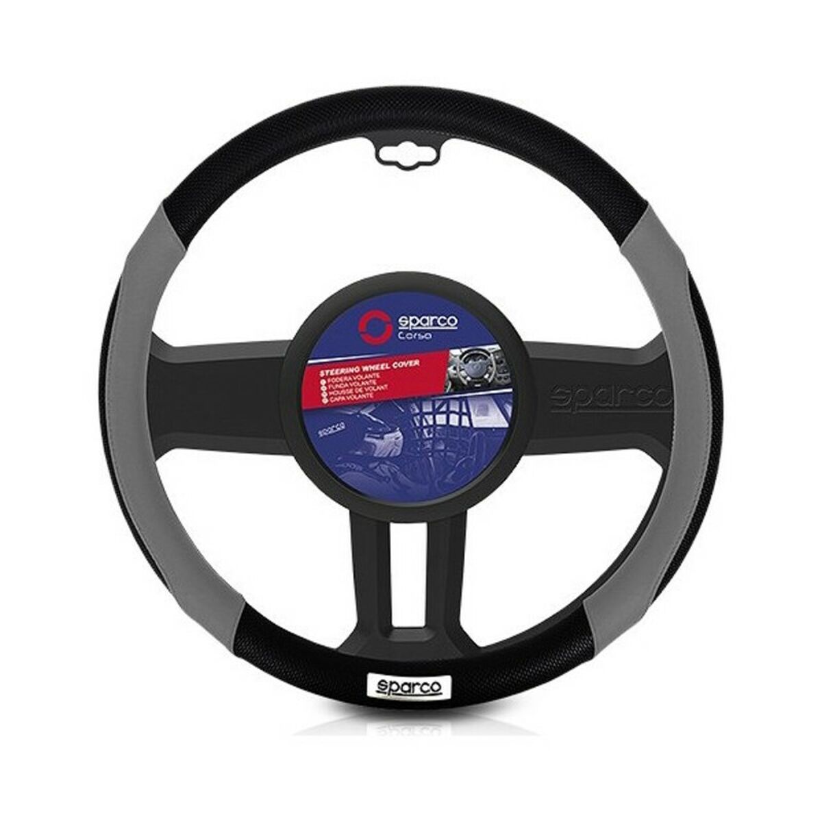 Steering Wheel Cover Sparco 1113 Universal (Ø 36 – 38 cm) Steering Wheel Cover Sparco 1113 Universal (Ø 36 – 38 cm)