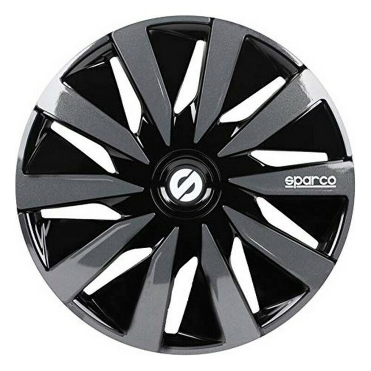 Hubcap Sparco Lazio Black/Grey 14″ (4 uds) Hubcap Sparco Lazio Black/Grey 14″ (4 uds)