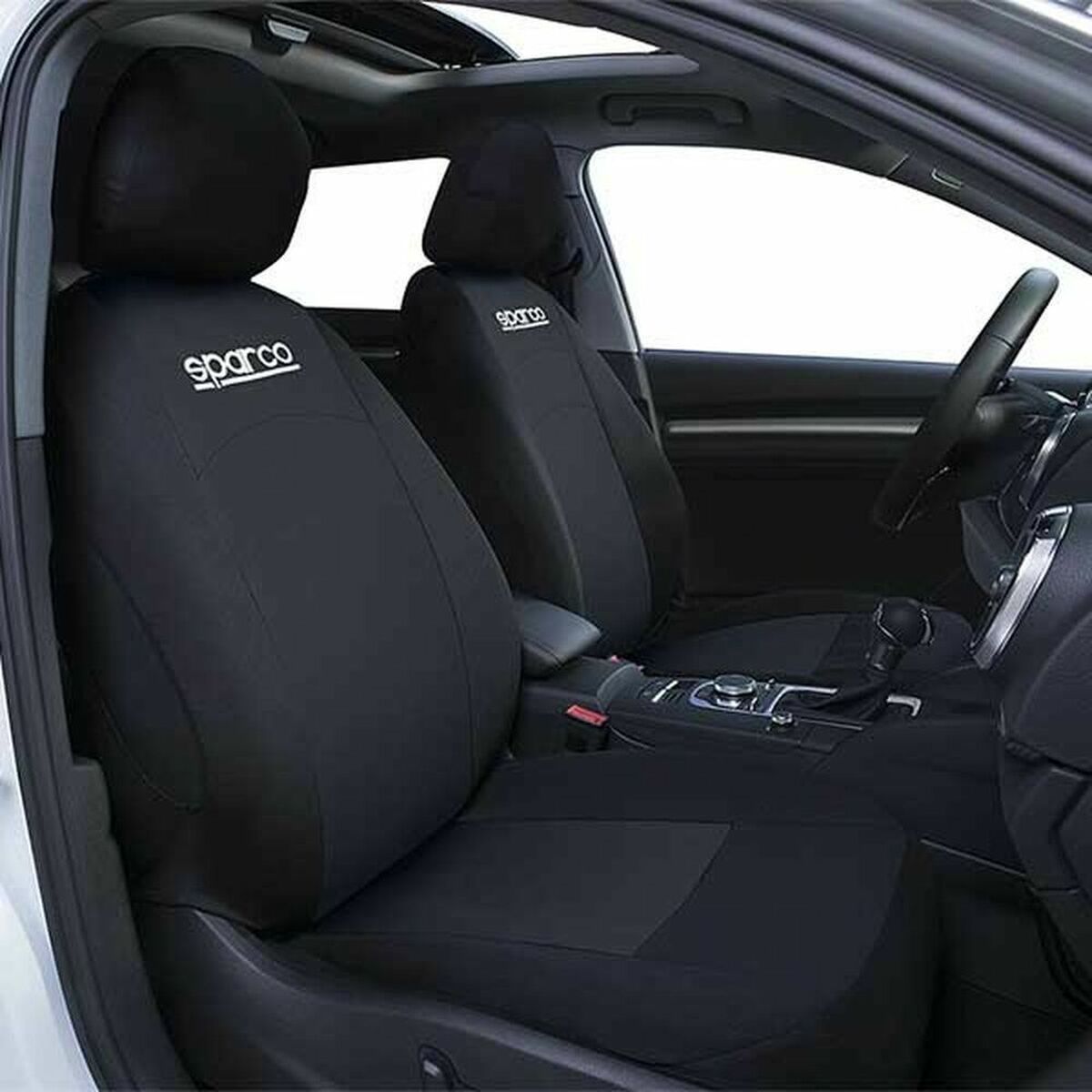 Seat cover Sparco SPCS402BK Black Seat cover Sparco SPCS402BK Black