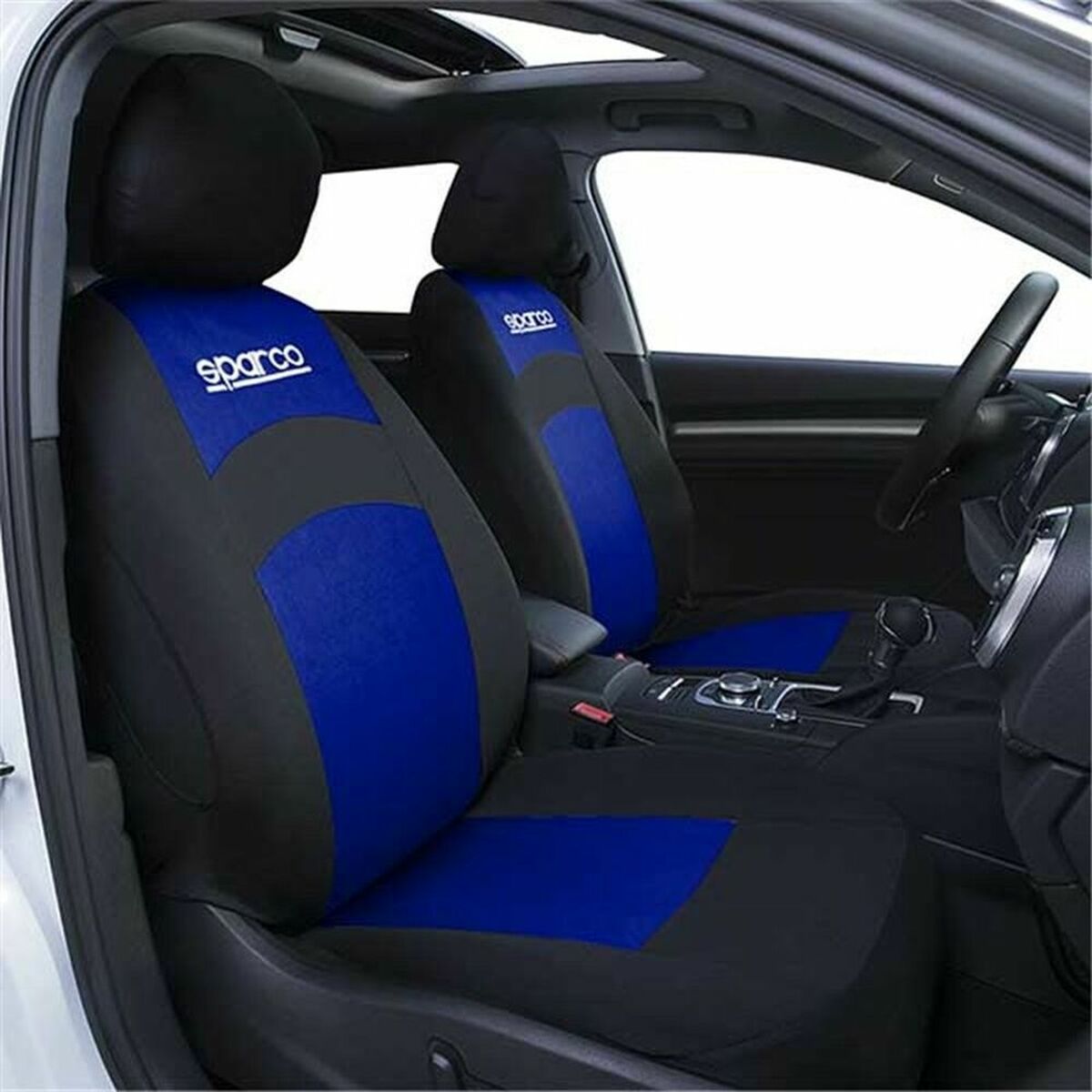Seat cover Sparco SPCS402BL Black/Blue Seat cover Sparco SPCS402BL Black/Blue