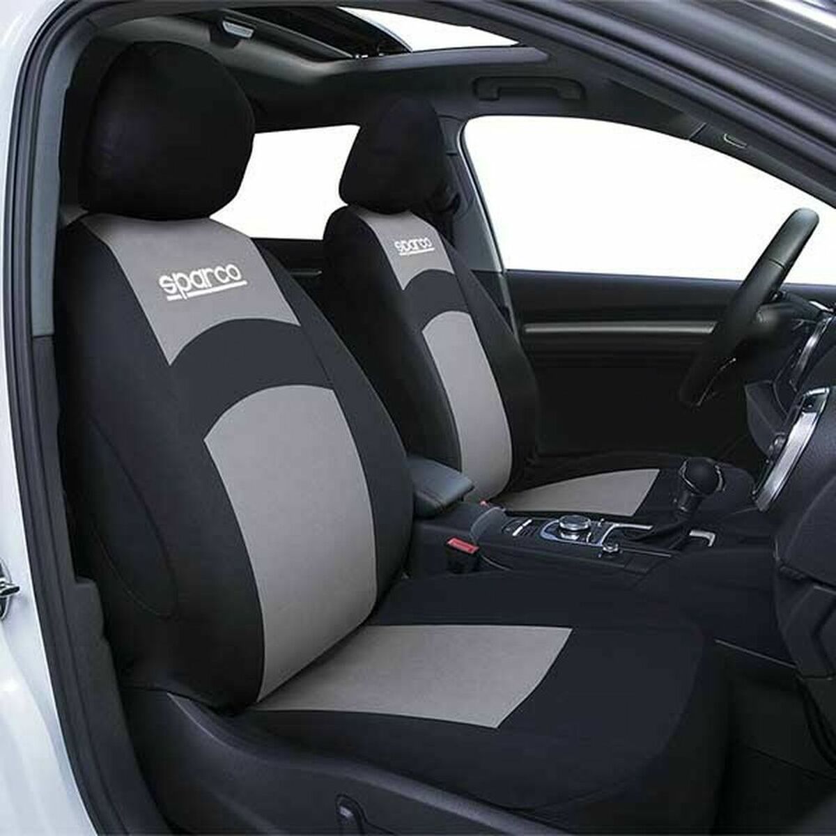Seat cover Sparco SPCS402GR Grey Seat cover Sparco SPCS402GR Grey