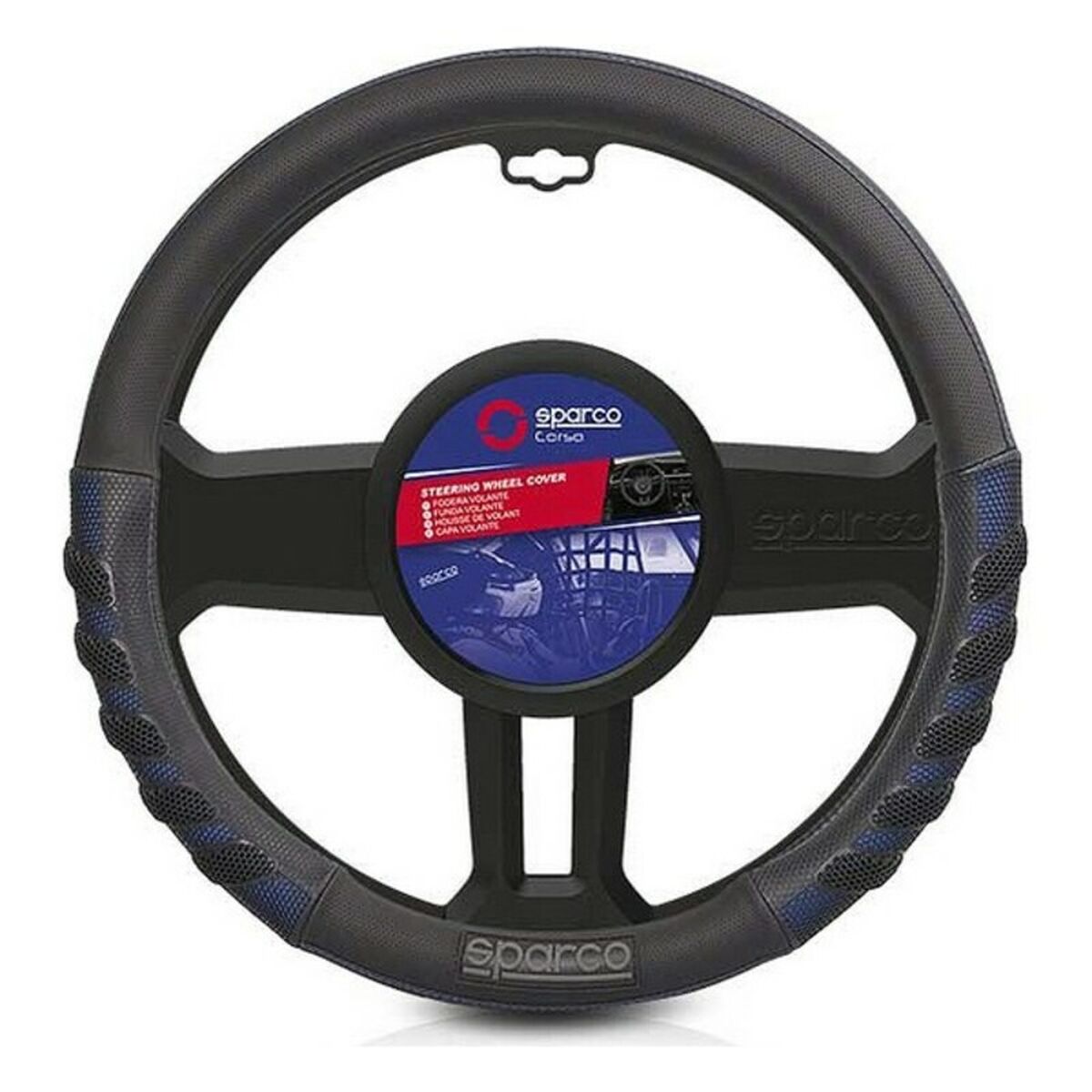 Steering Wheel Cover Sparco S101 Universal (Ø 37 – 38 cm) Steering Wheel Cover Sparco S101 Universal (Ø 37 – 38 cm)