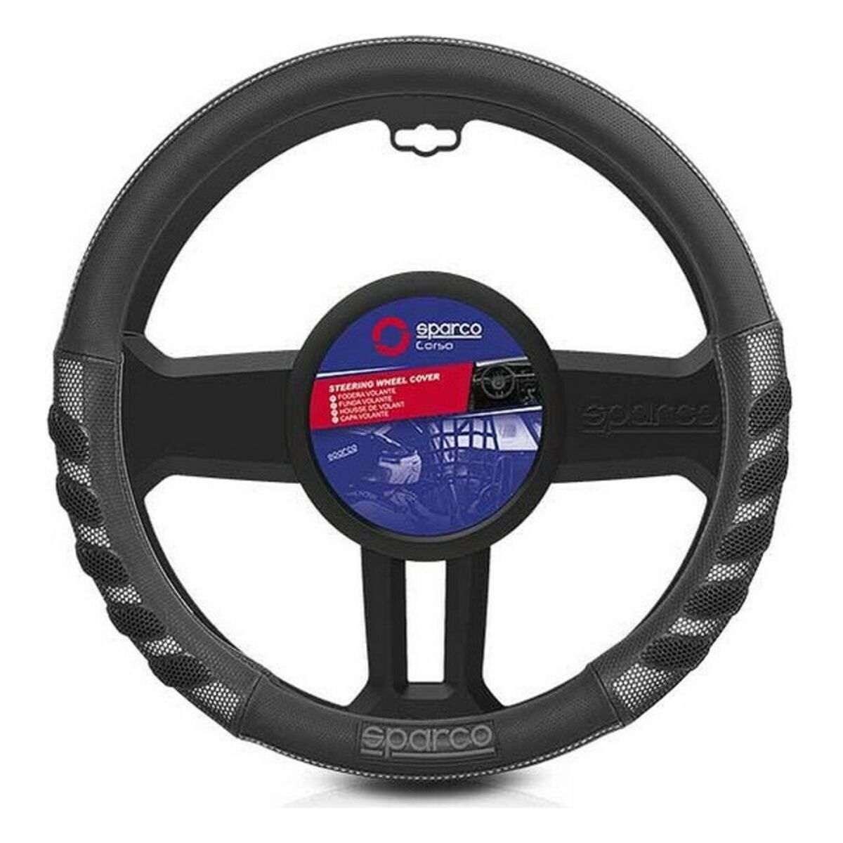 Steering Wheel Cover Sparco S101 Universal (Ø 37 – 38 cm) Steering Wheel Cover Sparco S101 Universal (Ø 37 – 38 cm)