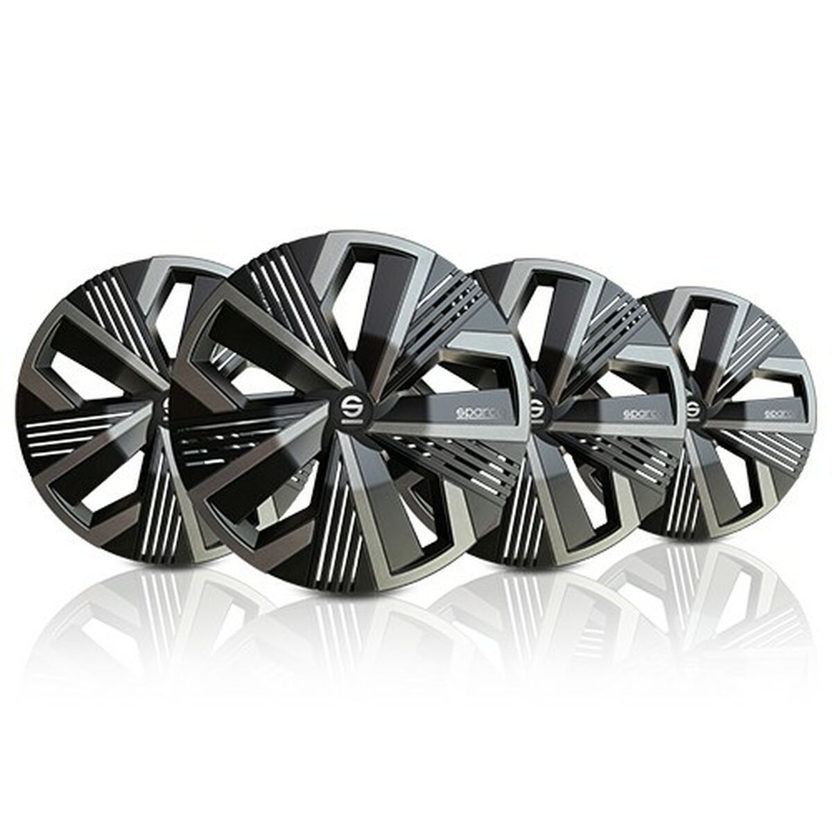 Hubcap Goodyear Nagoya Black/Grey 15″ 4 Units