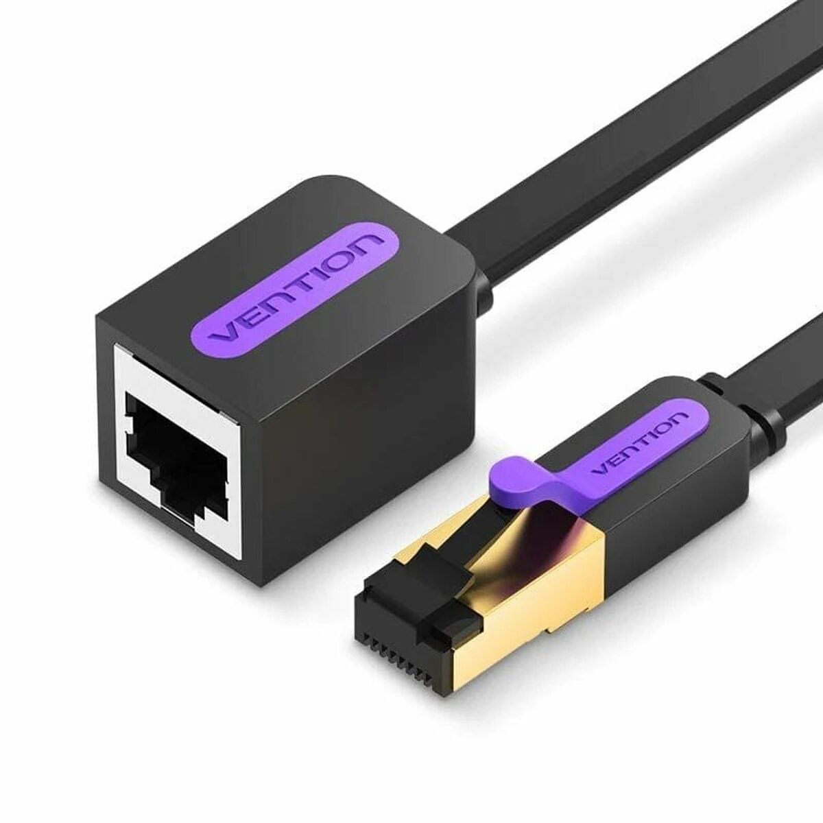 FTP Category 7 Rigid Network Cable Vention ICBBI Black 3 m FTP Category 7 Rigid Network Cable Vention ICBBI Black 3 m