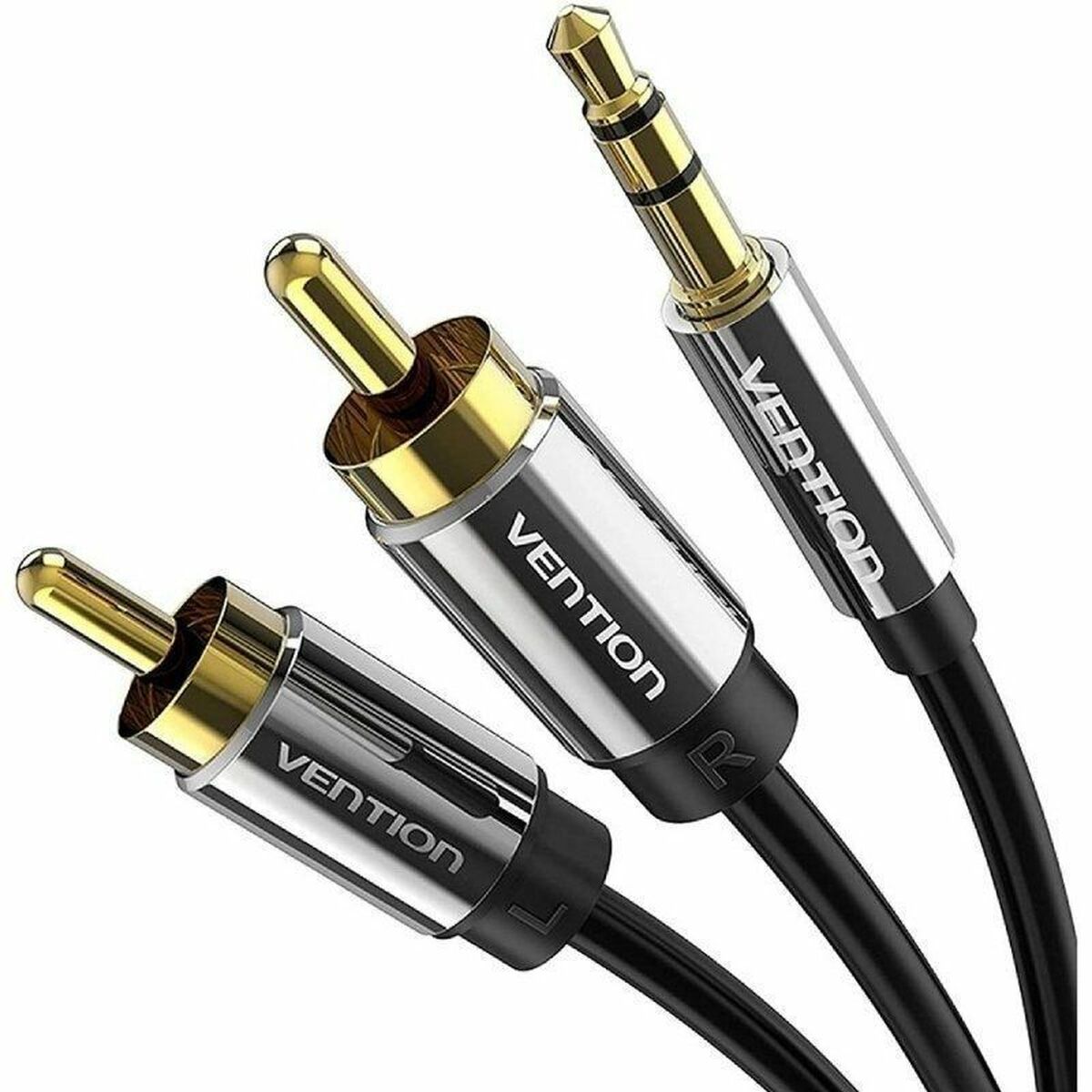 Audio Jack to RCA Cable Vention BCFBJ 5 m Audio Jack to RCA Cable Vention BCFBJ 5 m