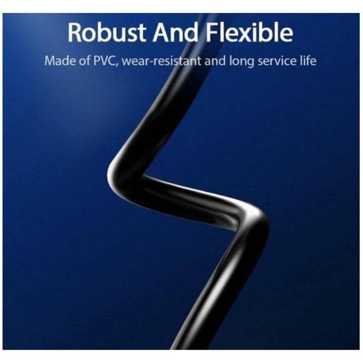 UTP Category 6 Rigid Network Cable Vention IBEBS Black 25 m