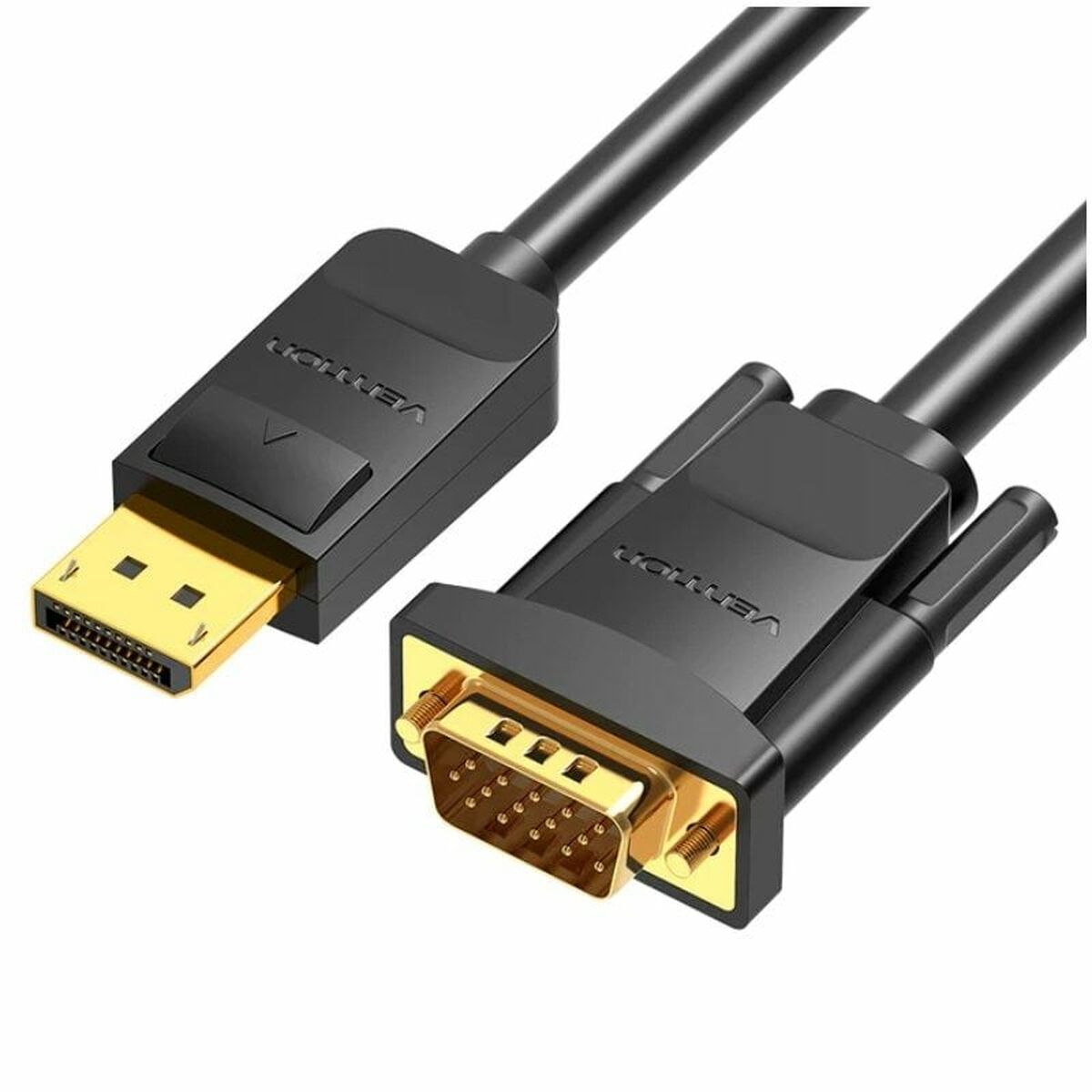 DisplayPort to VGA adapter Vention HBLBG Black 1,5 m DisplayPort to VGA adapter Vention HBLBG Black 1,5 m