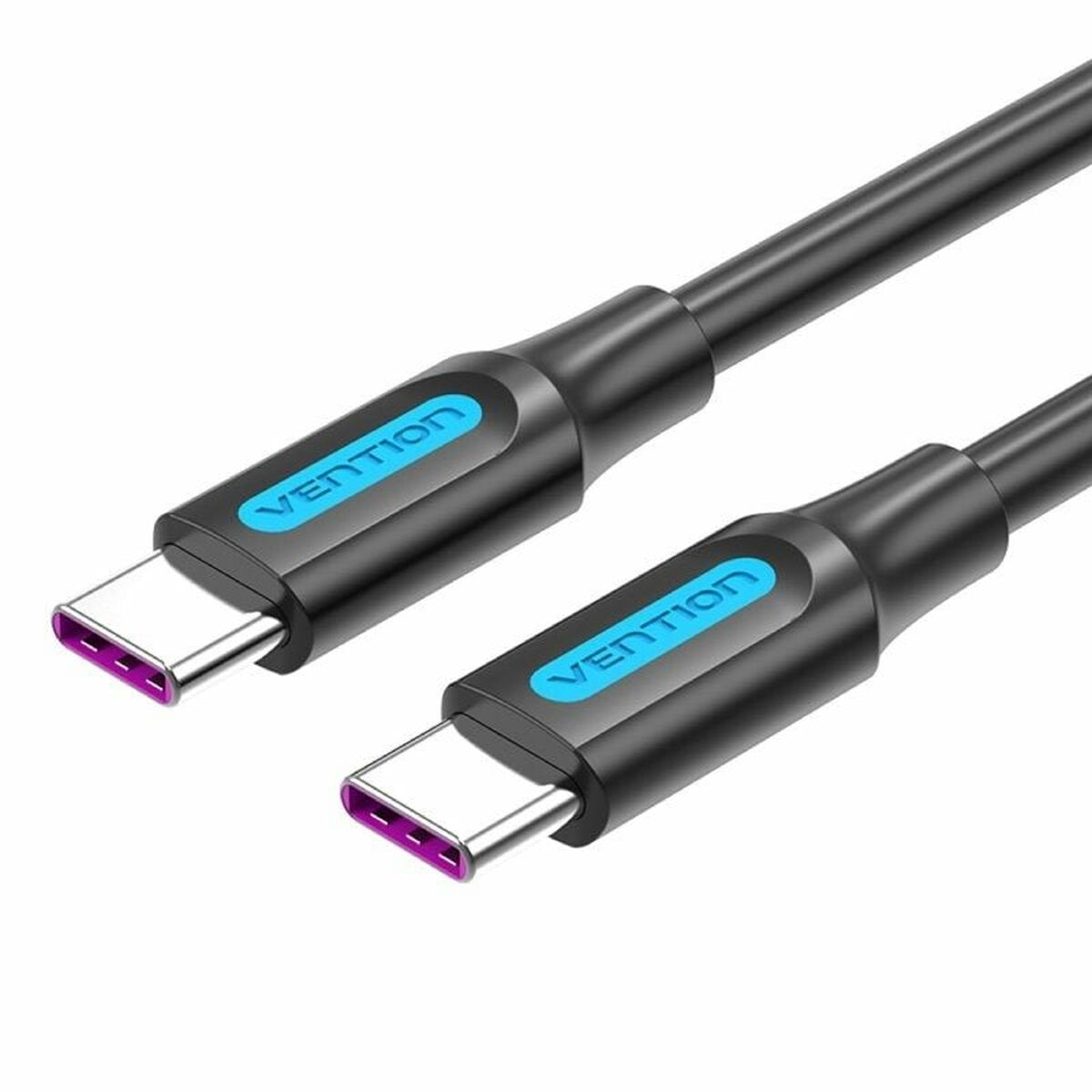 USB-C to USB-C Cable Vention COTBG Black 1,5 m USB-C to USB-C Cable Vention COTBG Black 1,5 m