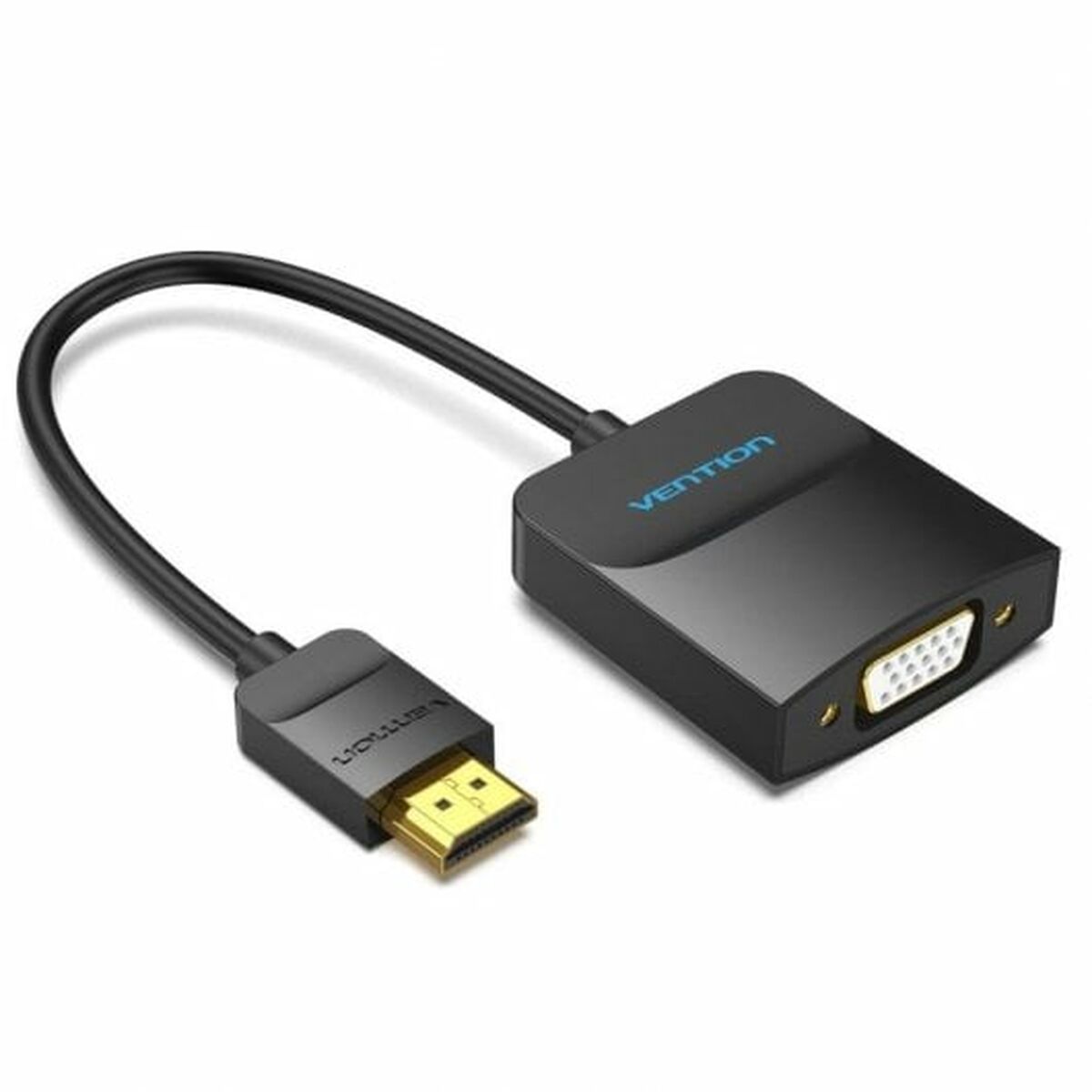HDMI to VGA Adapter Vention 42154 Black 15 cm HDMI to VGA Adapter Vention 42154 Black 15 cm