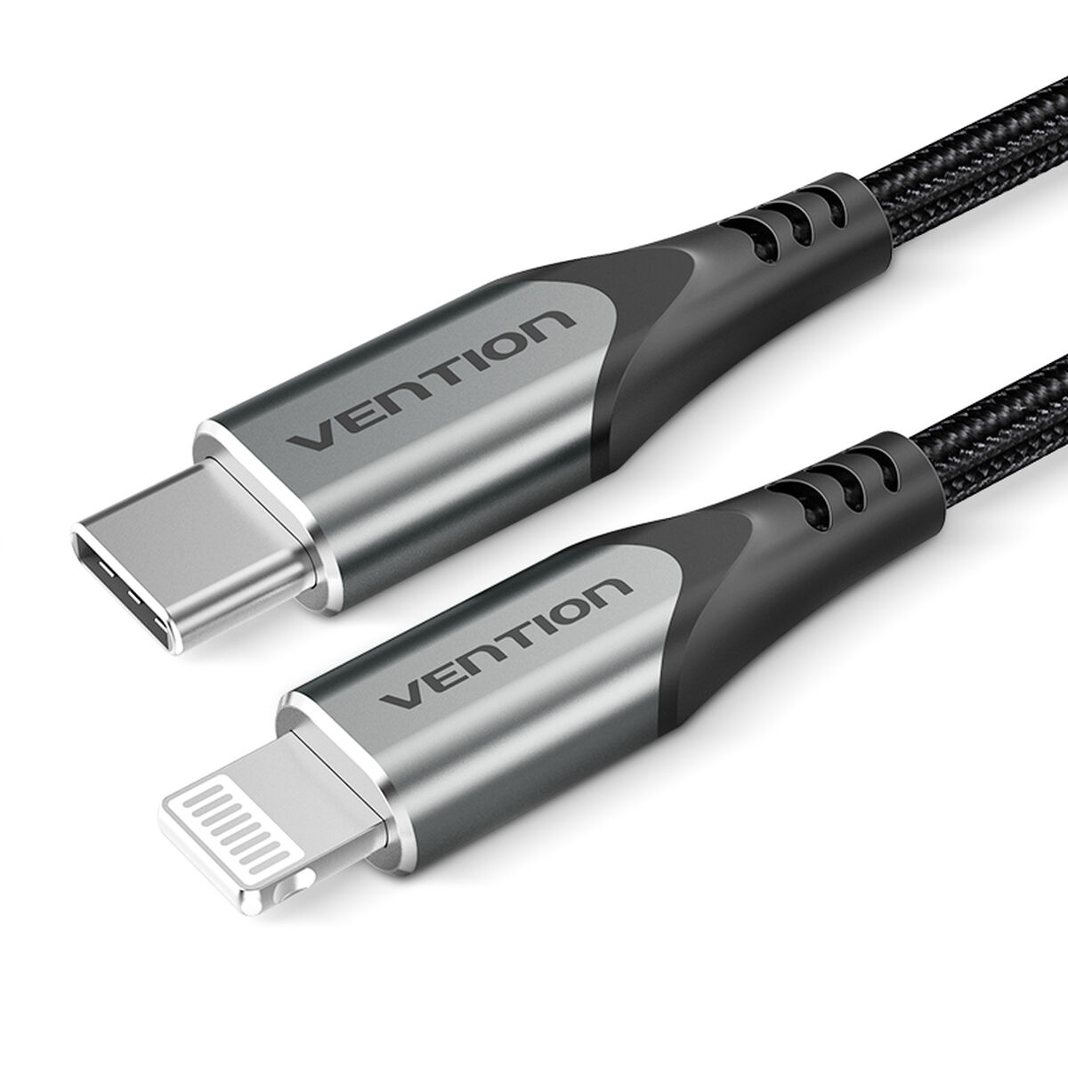 Lightning Cable Vention TACHF Grey 1 m