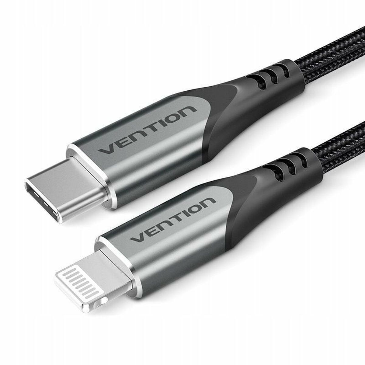 Lightning Cable Vention TACHF Grey 1 m (1 Unit) Lightning Cable Vention TACHF Grey 1 m (1 Unit)