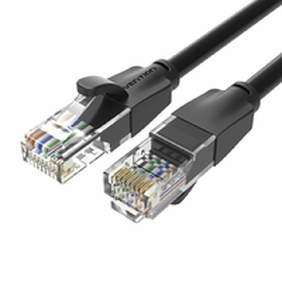 UTP Category 6 Rigid Network Cable Vention IBEBL Black UTP Category 6 Rigid Network Cable Vention IBEBL Black