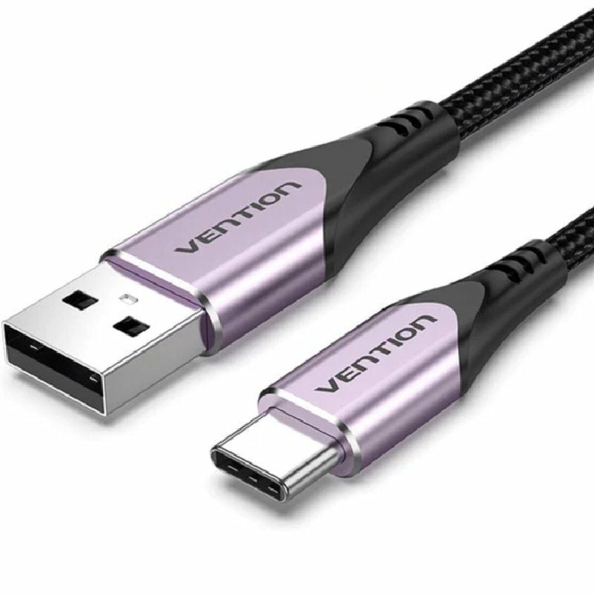 USB A to USB-C Cable Vention CODVH 2 m Purple