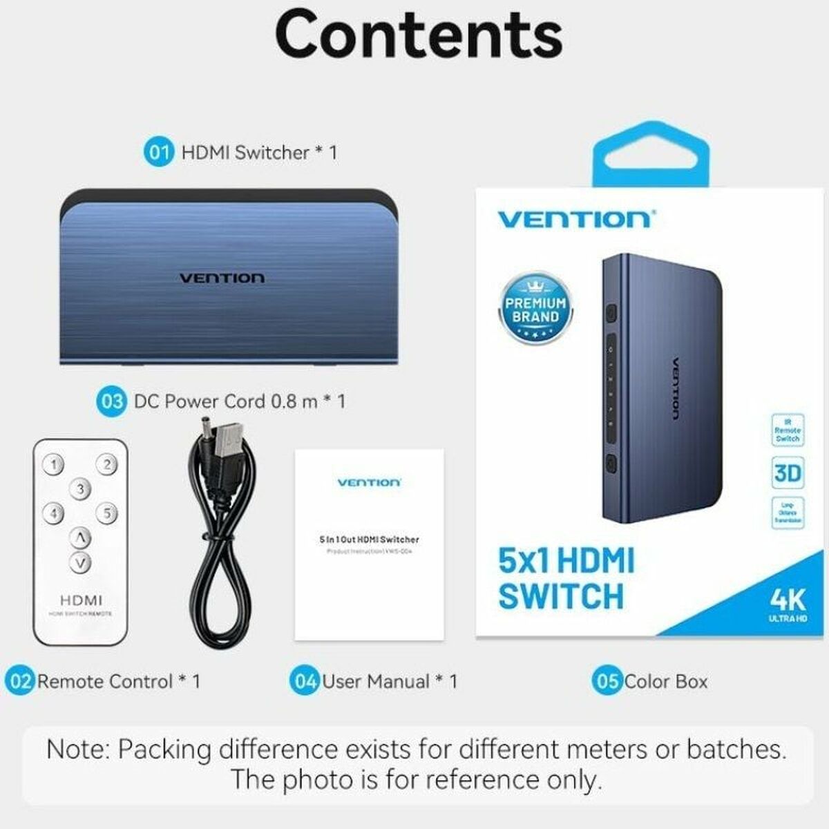 HDMI switch Vention AKCL0