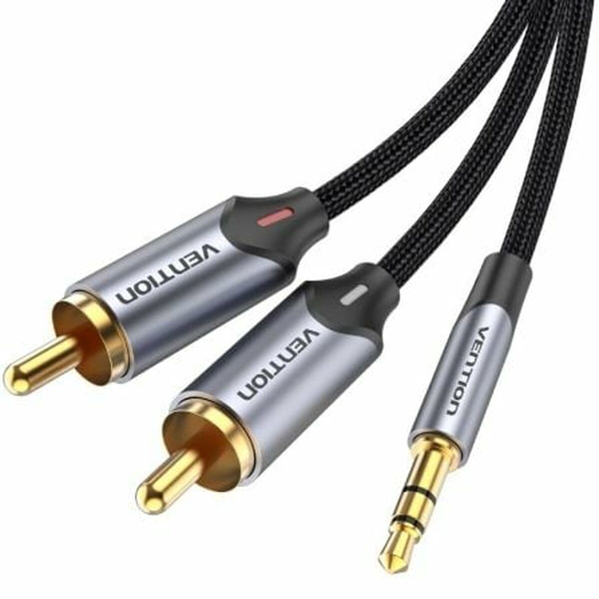 Audio Jack to 2 RCA Cable Vention BCNBG Audio Jack to 2 RCA Cable Vention BCNBG