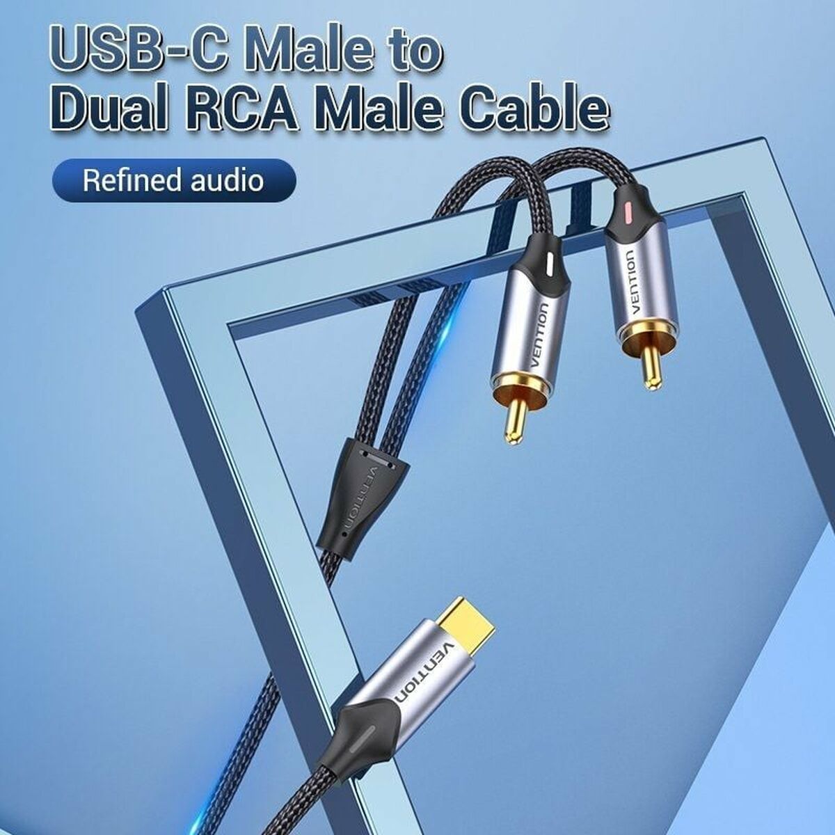 2 x RCA Cable Vention BGUHH