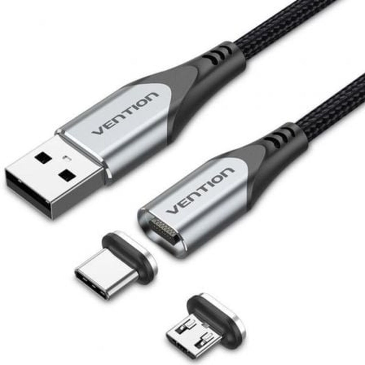 USB Cable Vention CQMHD Grey 50 cm