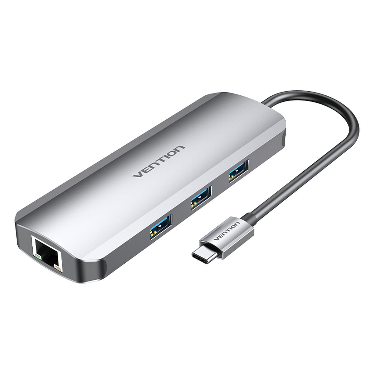 USB Hub Vention TOLHB 100 W Silver USB Hub Vention TOLHB 100 W Silver