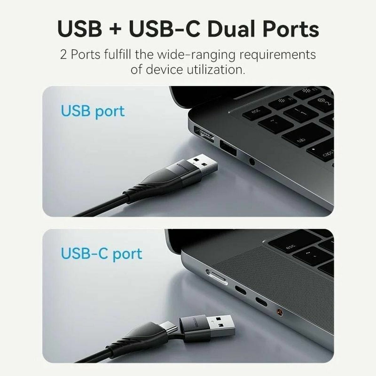 USB-C to HDMI Adapter Vention 0CABL 15 cm