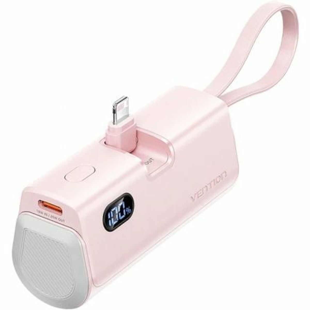 Powerbank Vention FHRP0 Pink 4800 mAh Powerbank Vention FHRP0 Pink 4800 mAh