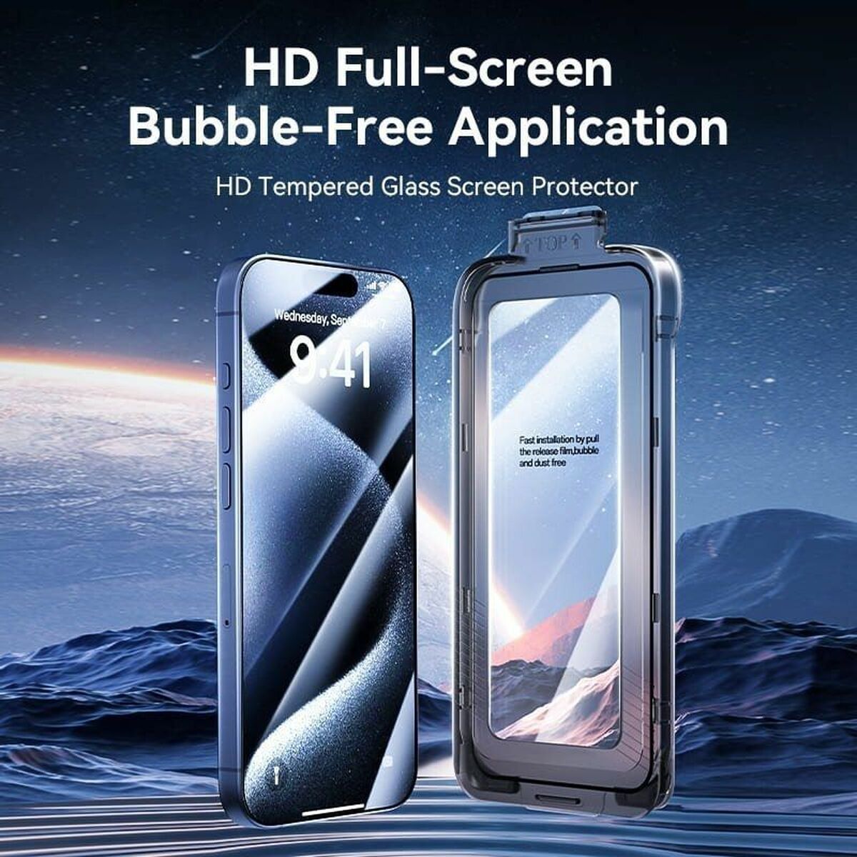 Tempered Glass Mobile Screen Protector Vention KUJTCC-40