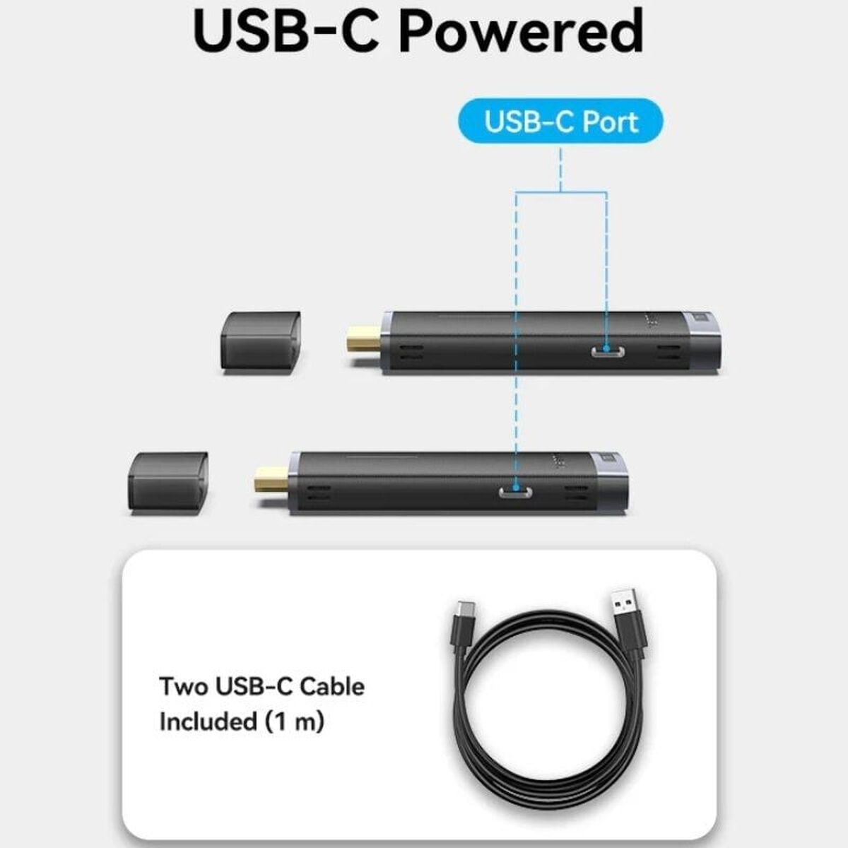 HDMI Adapter Vention ADCL0 Black