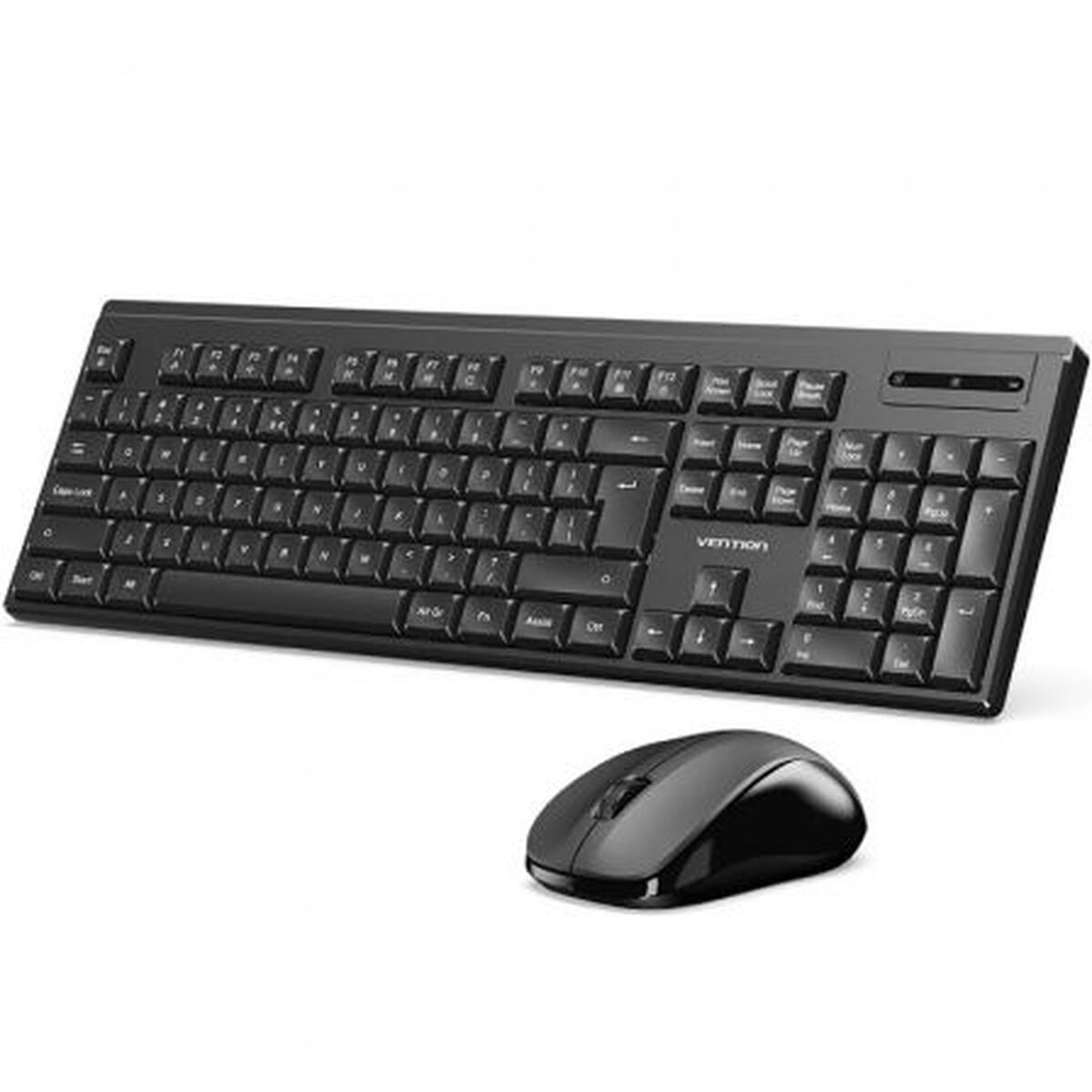 Keyboard and Wireless Mouse Vention KTZB0-EN Black Keyboard and Wireless Mouse Vention KTZB0-EN Black