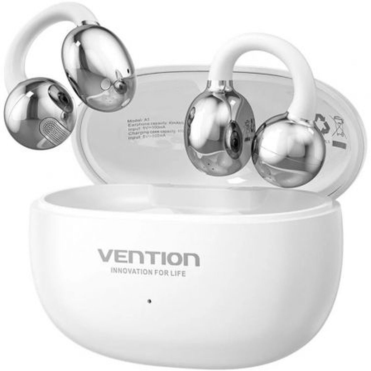 Headphones Vention NBWW0 White