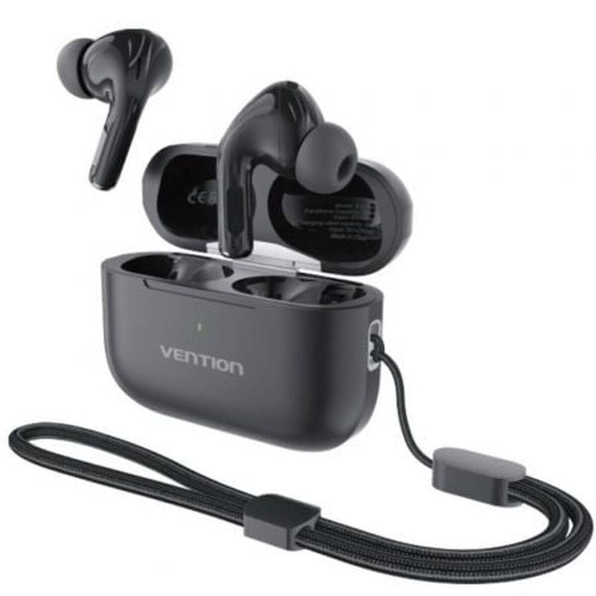 Headphones Vention NBVB0-PLUS Black Headphones Vention NBVB0-PLUS Black