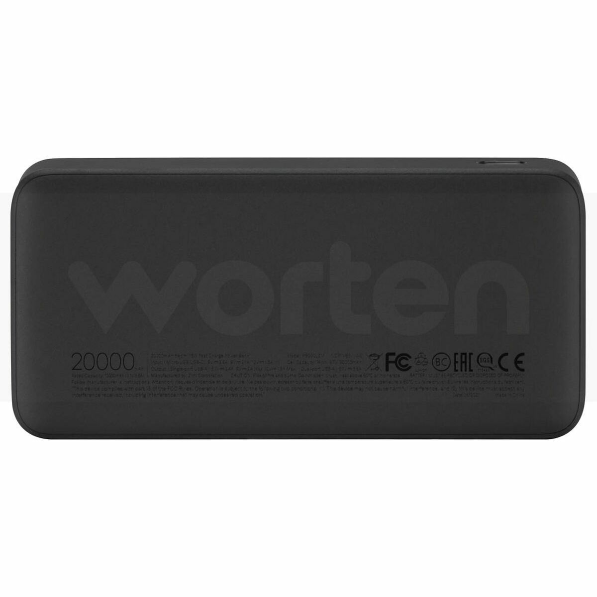 Powerbank Xiaomi Redmi Fast Charge 18W Black 20000 mAh