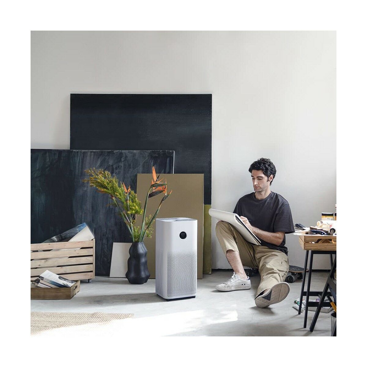 Air purifier Xiaomi BHR5096GL White Black Multicolour