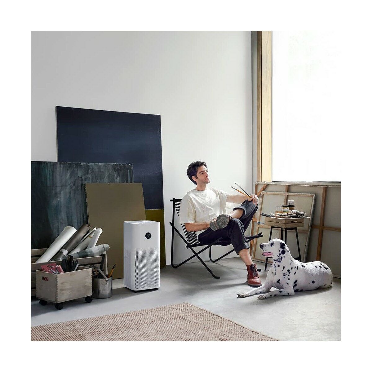 Air purifier Xiaomi BHR5096GL White Black Multicolour